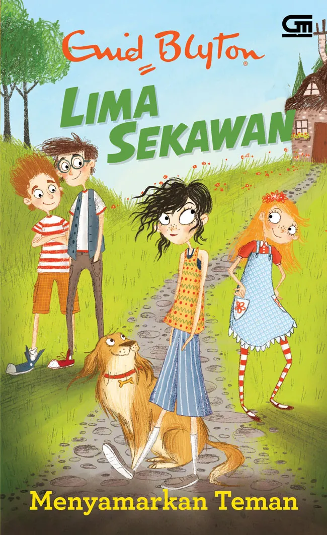 Cover Menyamarkan teman / Enid Blyton ; alih bahasa, Agus Setiadi
